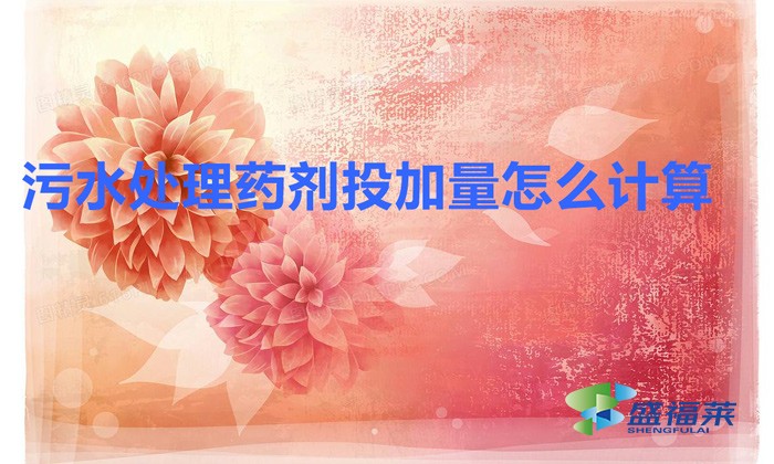 污水处理药剂投加量怎么计算